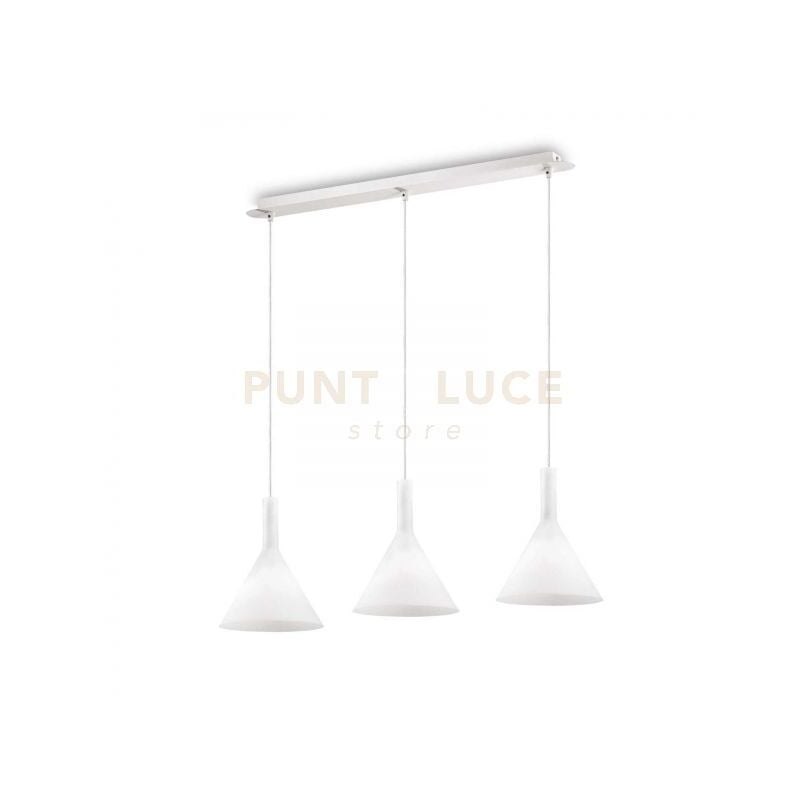foto del prodotto lampada a sospensione cocktail sp3 bianco