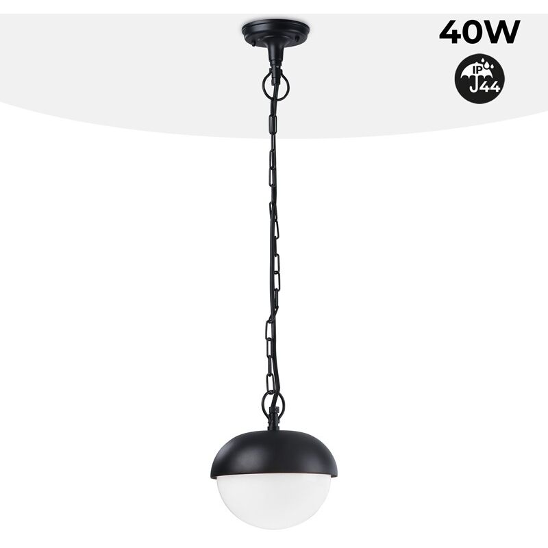 foto del prodotto lampada a sospensione da giardino e da esterno mia e27 ip44