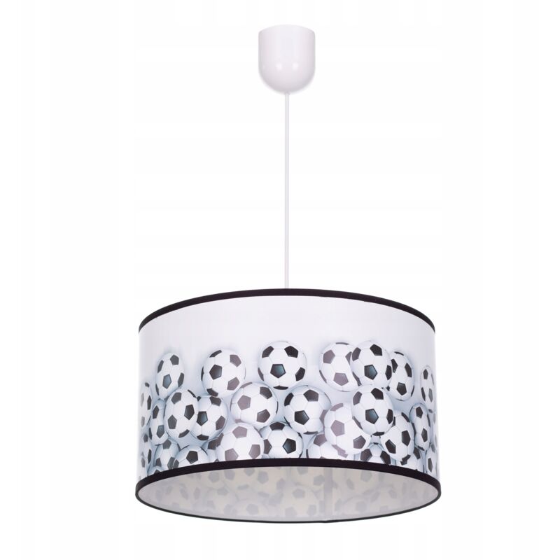 foto del prodotto lampada a sospensione da soffitto lampadario paralume calcio