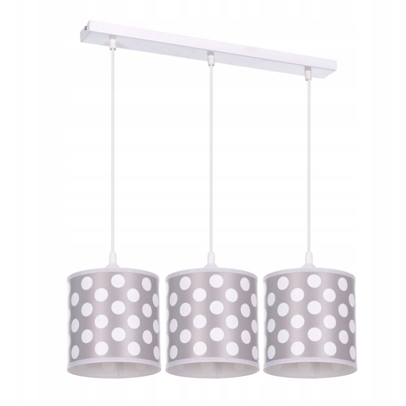 foto del prodotto lampada a sospensione da soffitto lampadario paralume dots