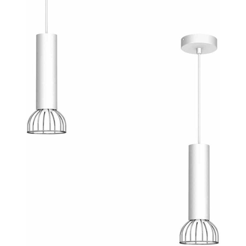 foto del prodotto lampada a sospensione dante silver 1x mini gu10