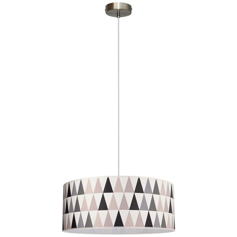 foto del prodotto lampada a sospensione deam, metallo, carta, multicolore, 50x50x12 cm