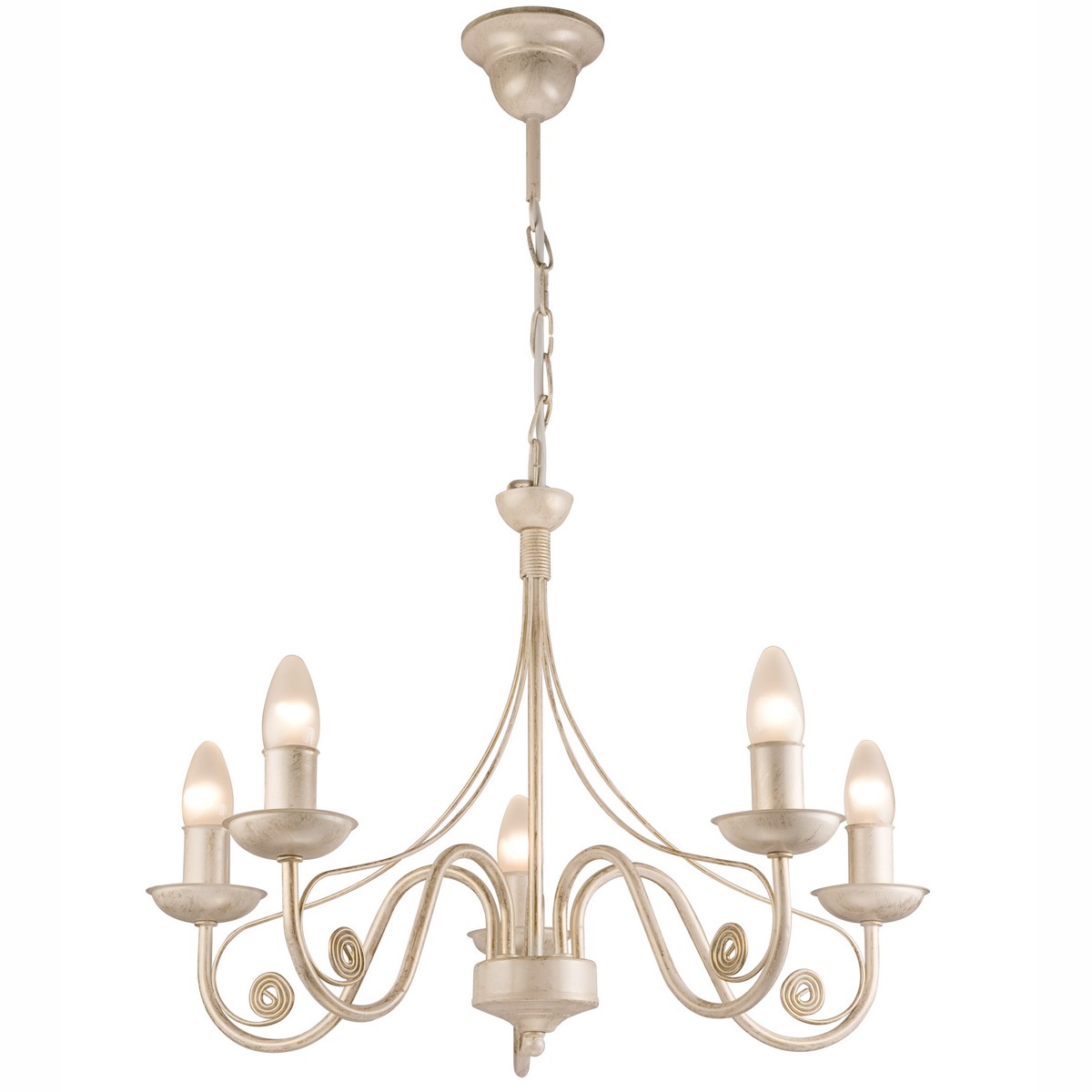 foto del prodotto lampada a sospensione donato, bianco, acciaio, 57x57x72 cm, epikasa
