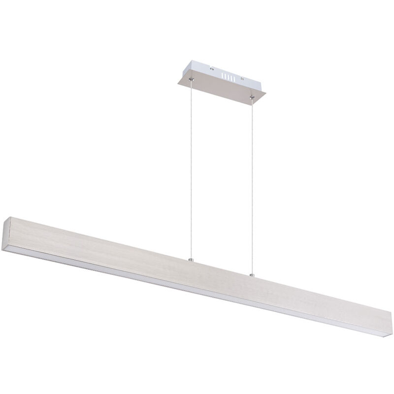 foto del prodotto lampada a sospensione dritta soffitto lampada a sospensione lampade da tavolo da pranzo funzione memoria led, dimmerabile tramite interruttore a