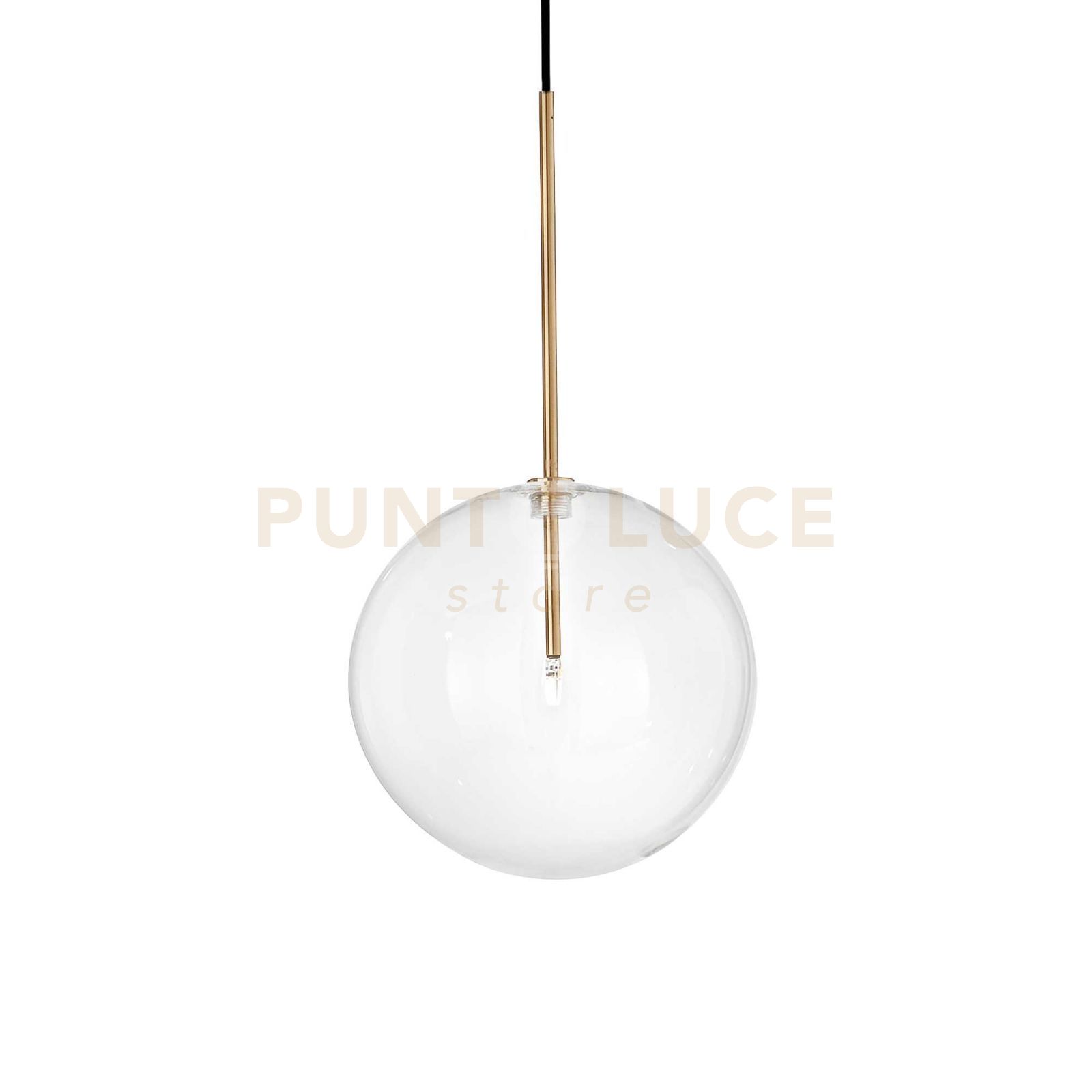 foto del prodotto lampada a sospensione equinoxe sp1 d25 ottone