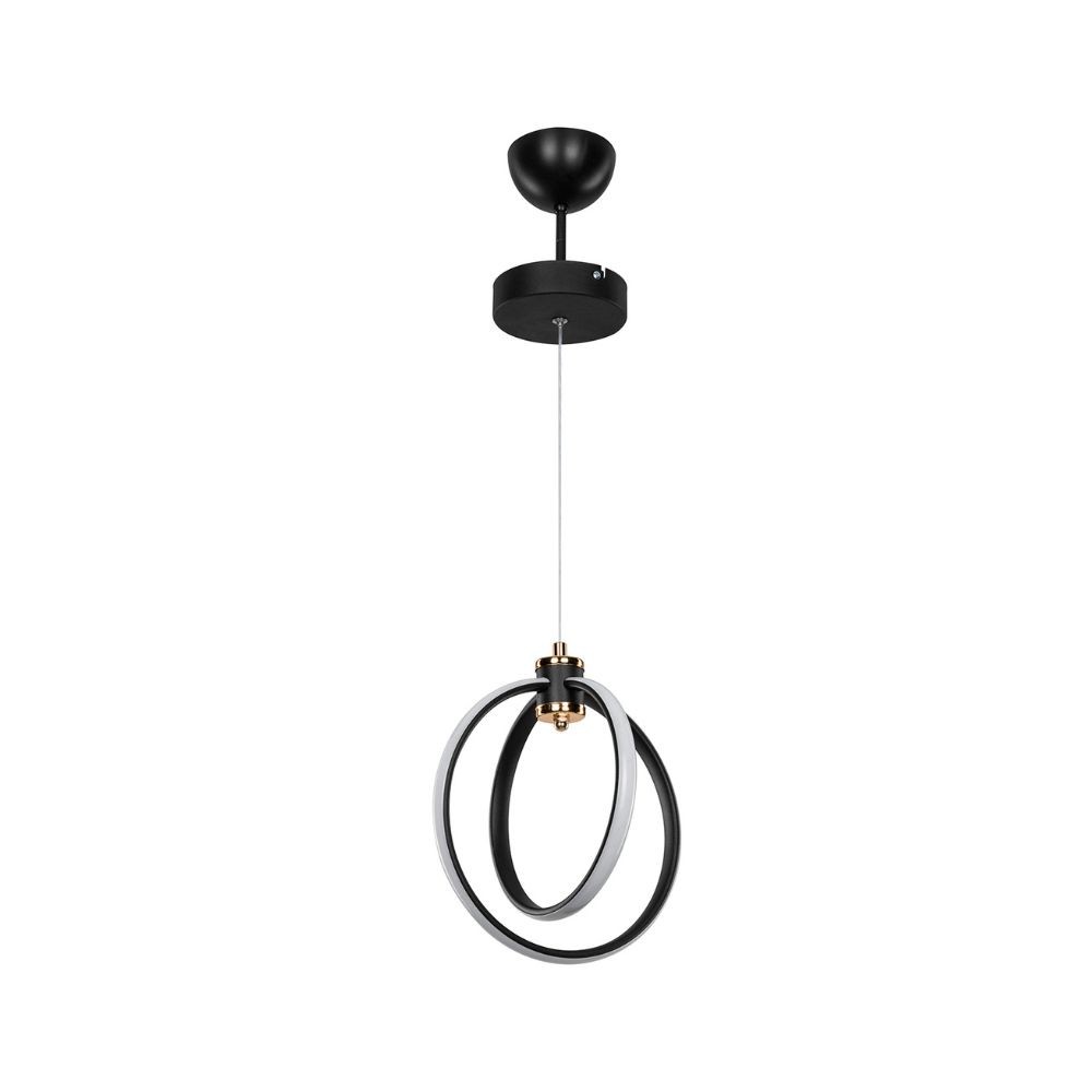 foto del prodotto lampada a sospensione felicia due cerchi led asz1591 effez
