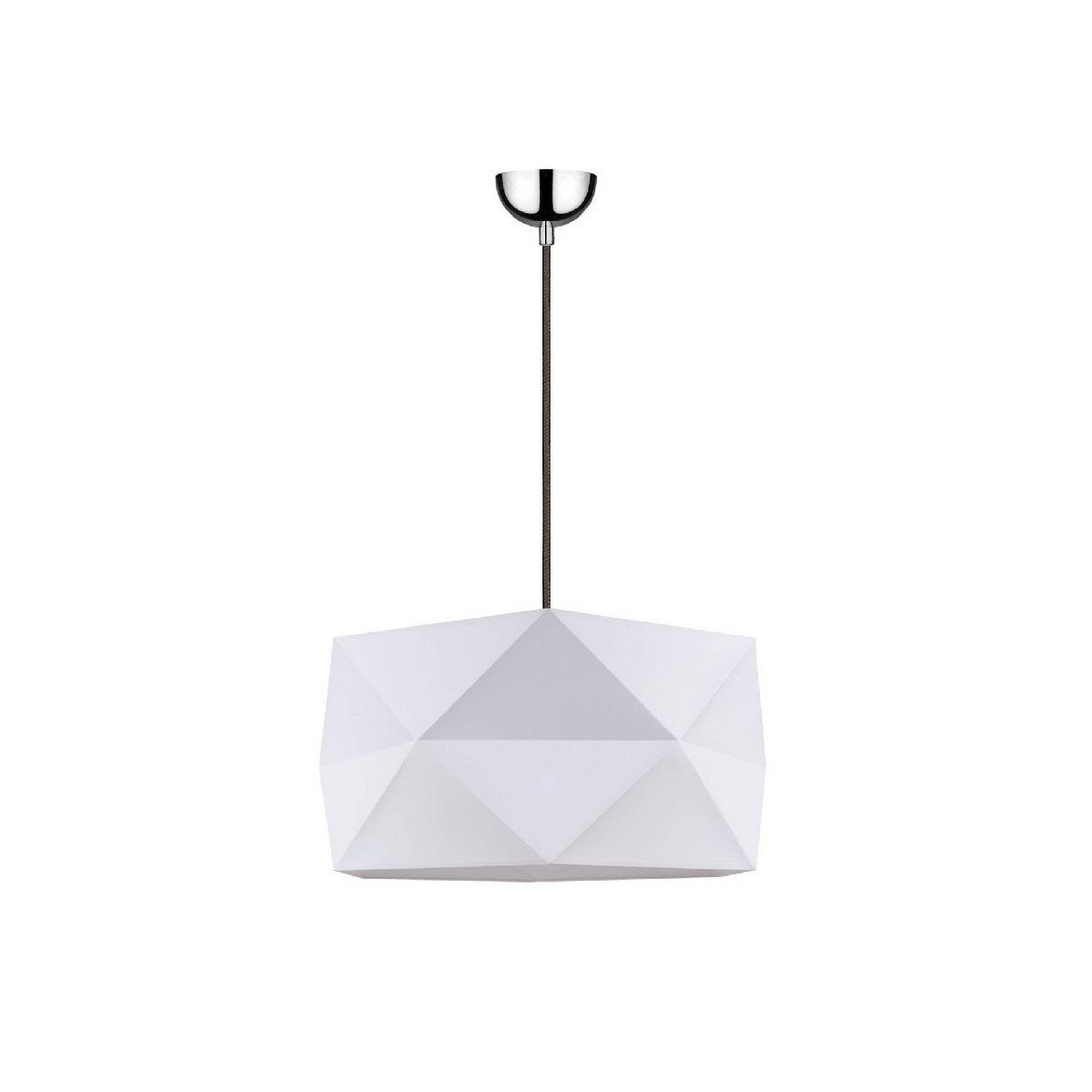 foto del prodotto lampada a sospensione finja, metallo, tessuto, bianco, antracite, 40x40x120 cm