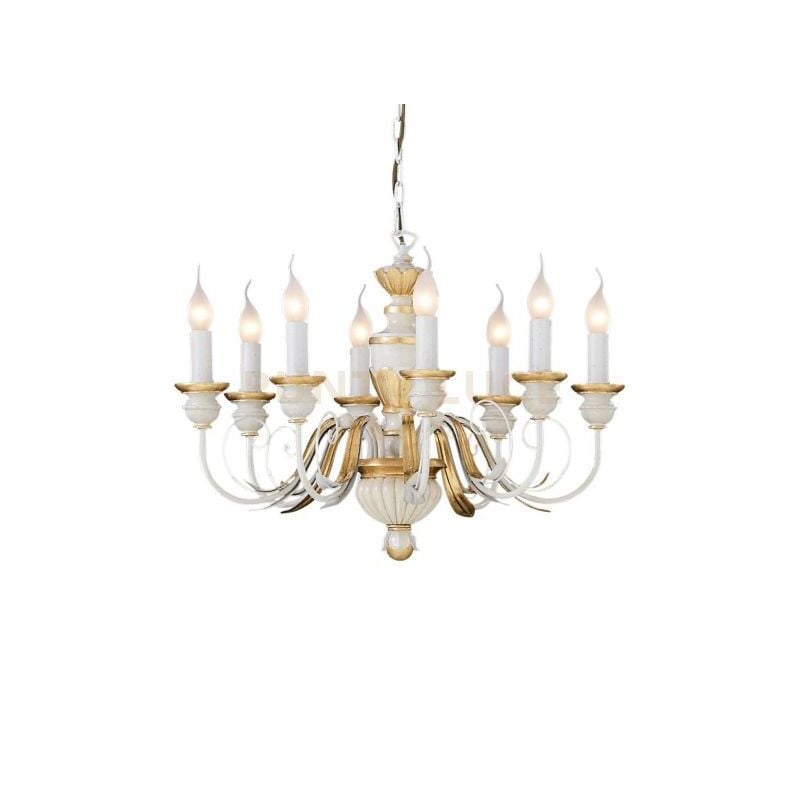 foto del prodotto lampada a sospensione firenze sp8 bianco