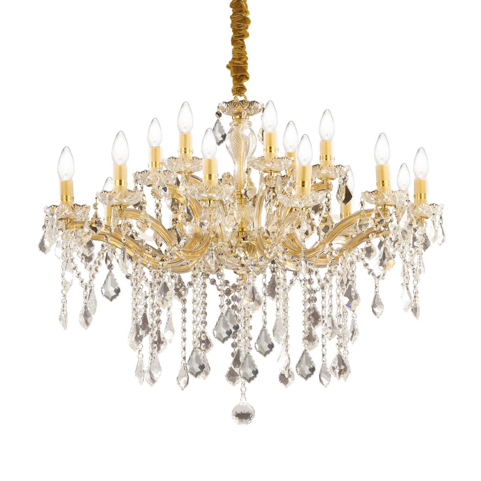 foto del prodotto lampada a sospensione florian sp18 oro
