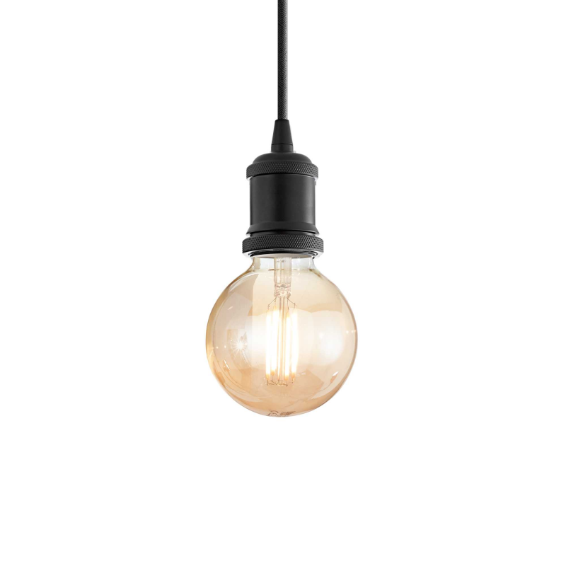 foto del prodotto lampada a sospensione frida sp1 nero ideal-lux