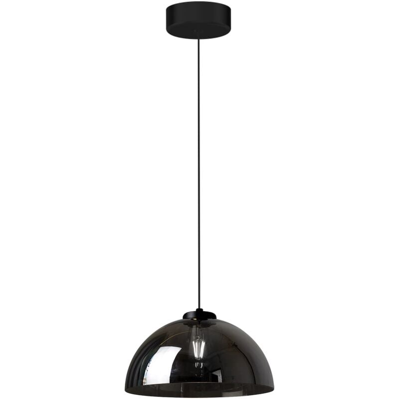 foto del prodotto lampada a sospensione gamma black 1xe27
