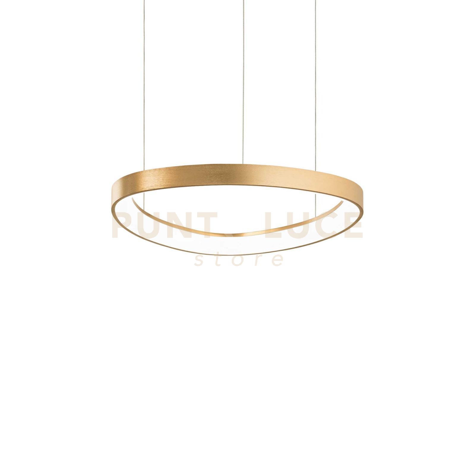 foto del prodotto lampada a sospensione gemini sp d042 ottone