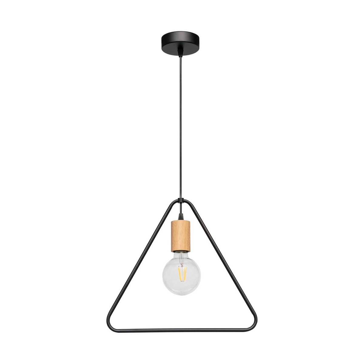 foto del prodotto lampada a sospensione green river, marrone, legno, 37x37x127 cm, epikasa