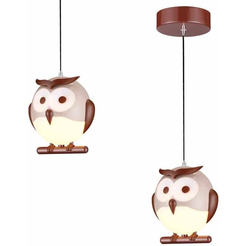 foto del prodotto lampada a sospensione gufo 1xe14 led