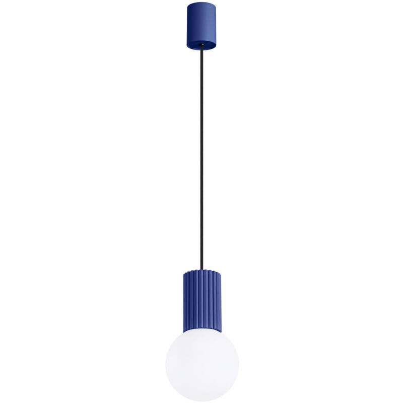 foto del prodotto lampada a sospensione halo oltremare 12x120x12cm sollux
