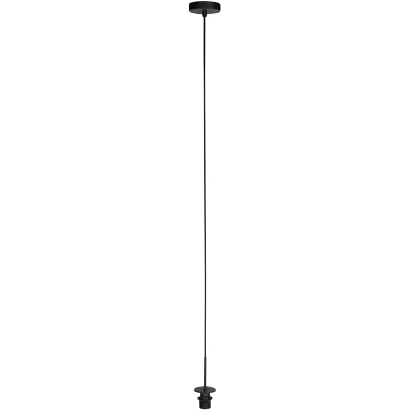 foto del prodotto lampada a sospensione haloswap nero metallo mexlite