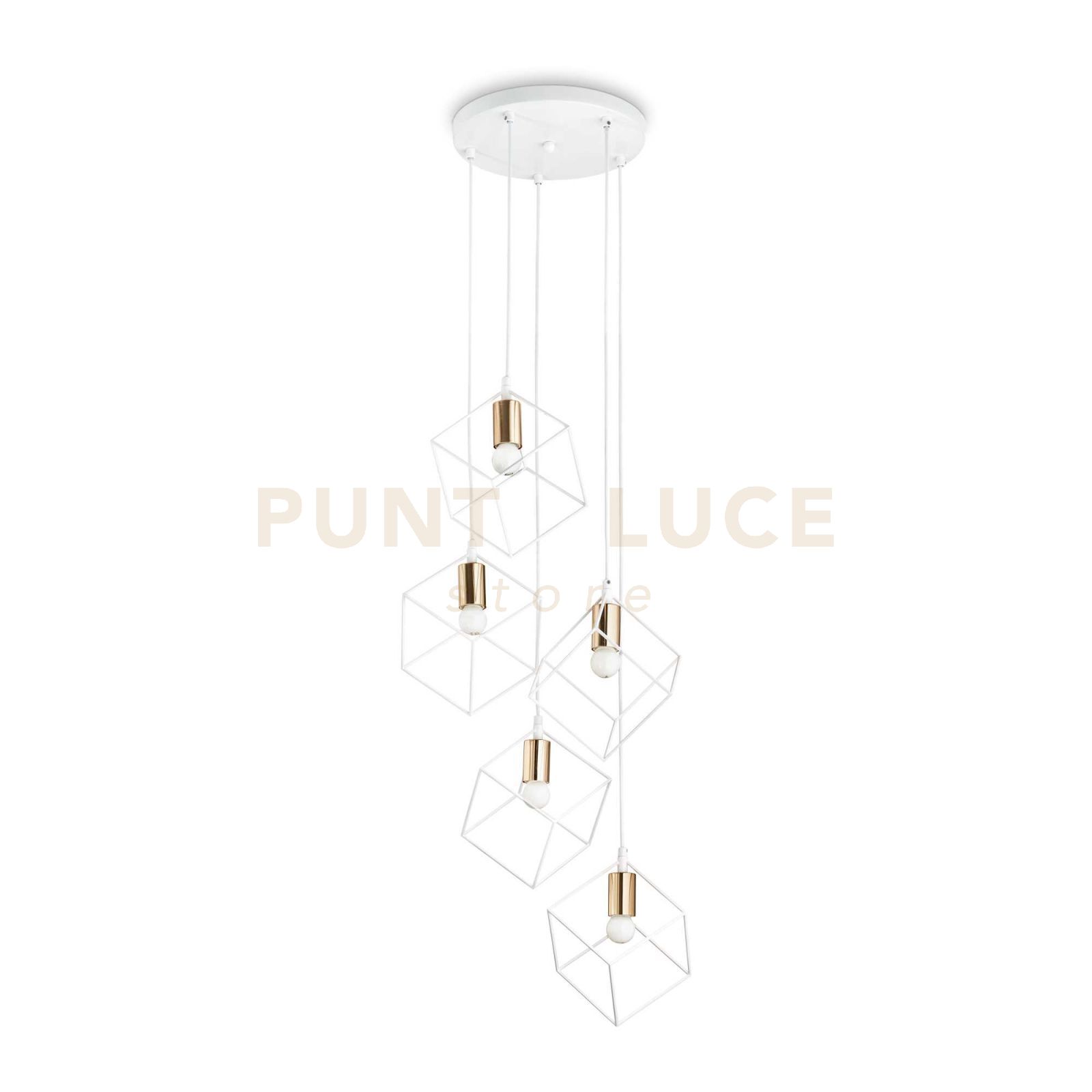 foto del prodotto lampada a sospensione ice sp5 bianco