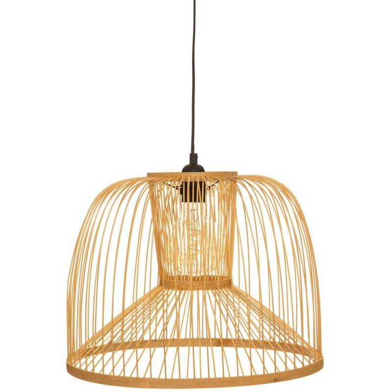foto del prodotto lampada a sospensione in bambù amy d38cm atmosphera cr ateur d'int rieur