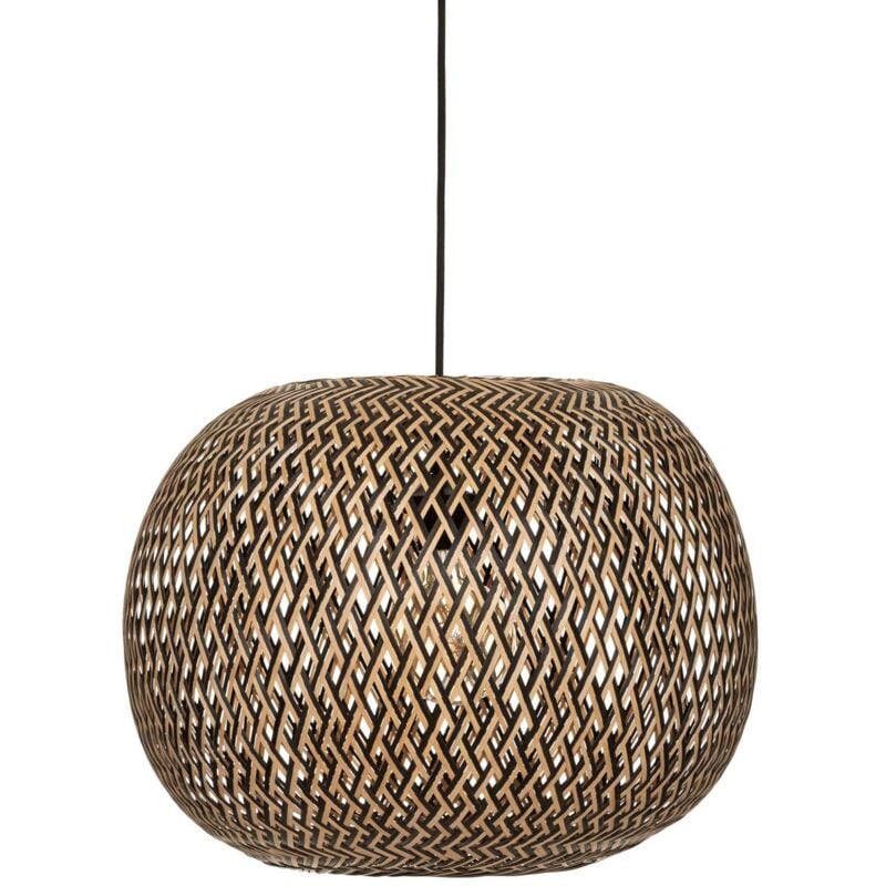 foto del prodotto lampada a sospensione in bambù sinai d47cm atmosphera cr ateur d'int rieur