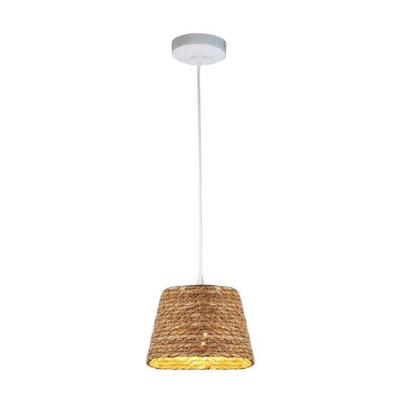foto del prodotto lampada a sospensione in canapa mush e27