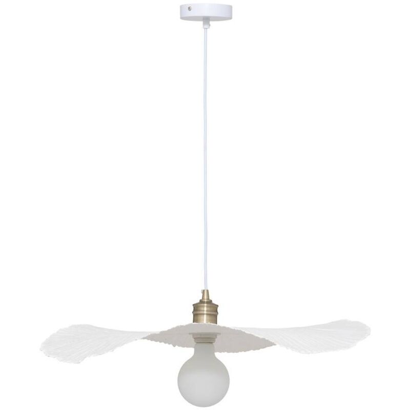immagine 0 del prodotto lampada a sospensione in cartapesta tehani bianco d57cm atmosphera cr ateur d int rieur