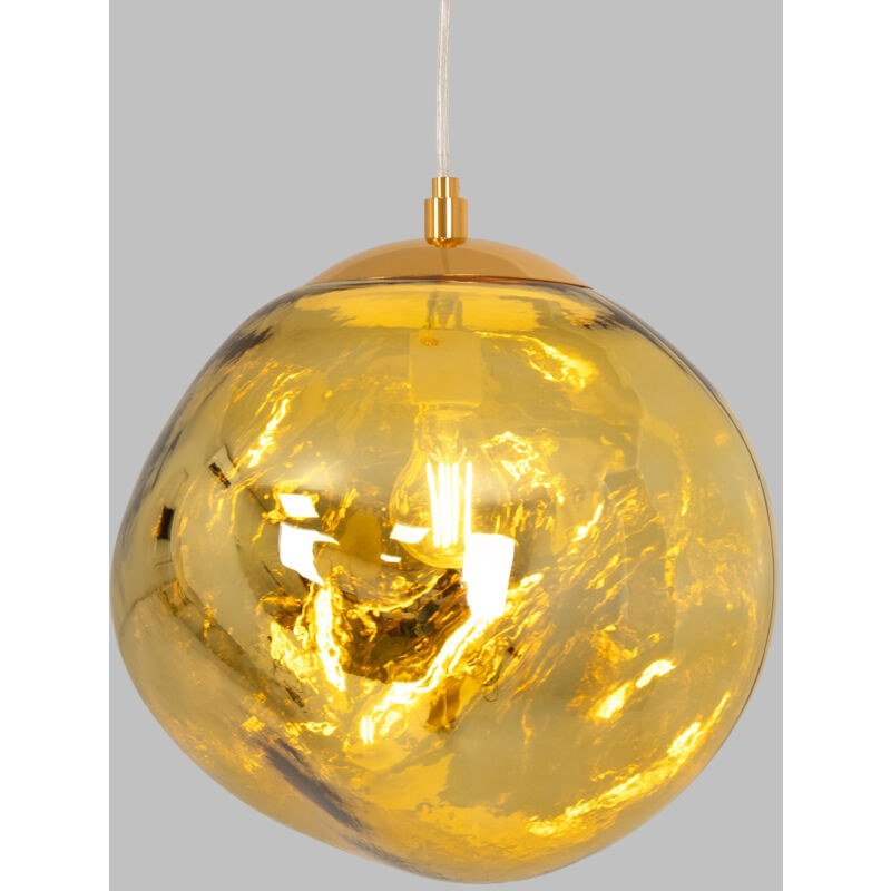 foto del prodotto lampada a sospensione in cristallo design rainy 36cm
