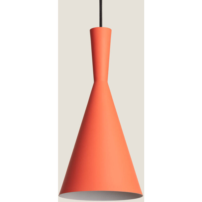 foto del prodotto lampada a sospensione in metallo lennon terracotta