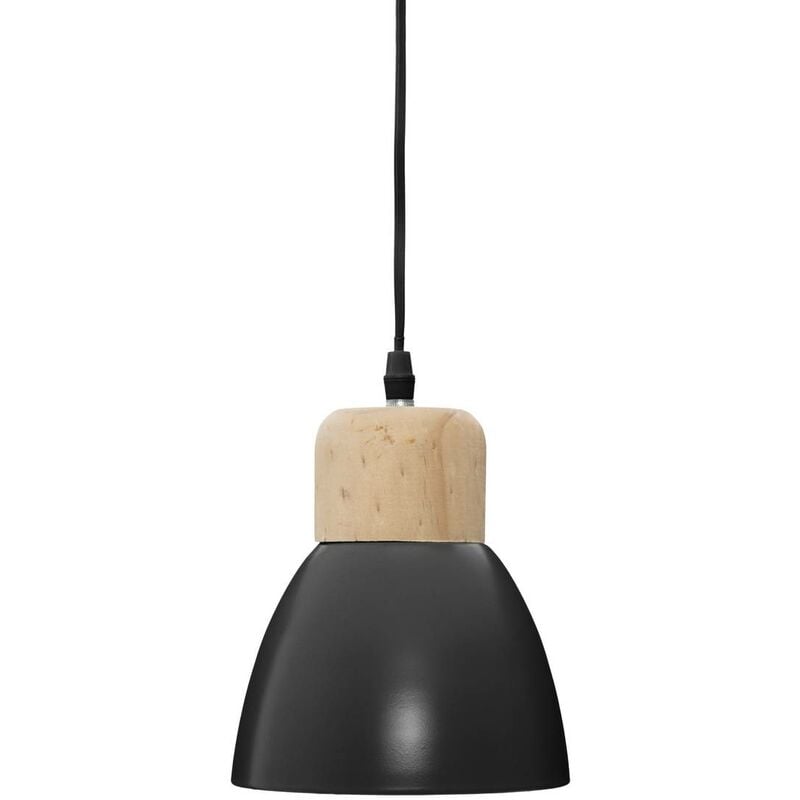 foto del prodotto lampada a sospensione in metallo nero desy d15cm atmosphera cr ateur d int rieur