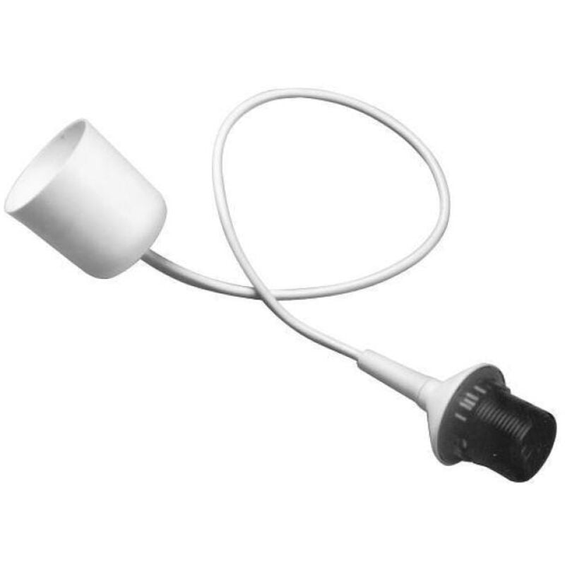 foto del prodotto lampada a sospensione interna in plastica bianca attacco e27 ip20 trio lighting paper pendel 3590010 01