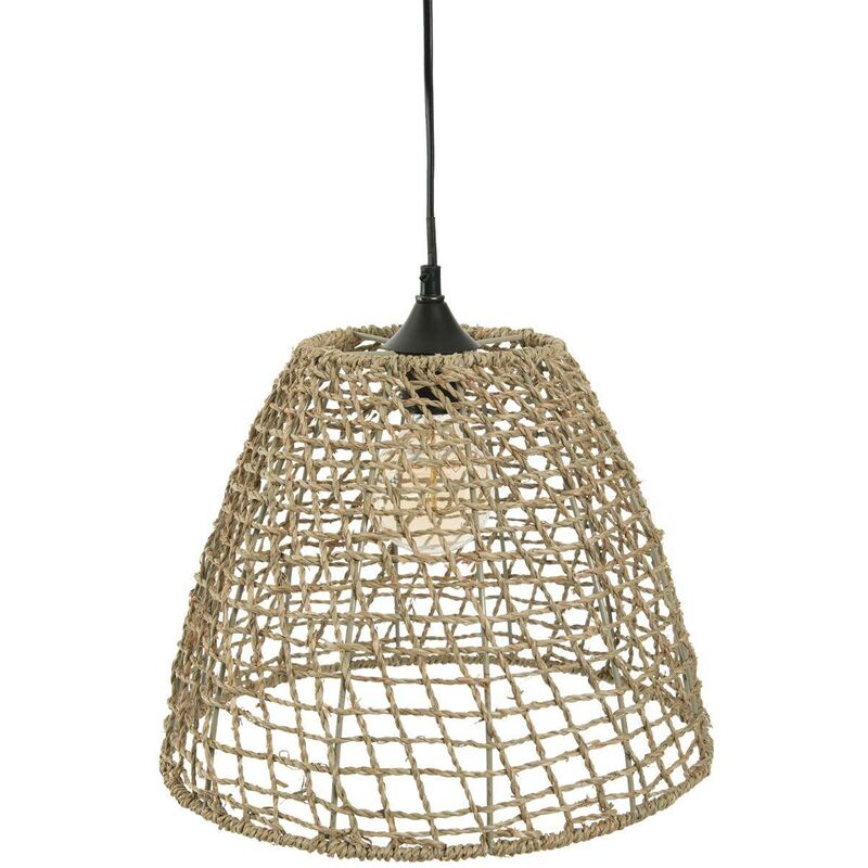 foto del prodotto lampada a sospensione jada in rattan d35cm atmosphera cr ateur d int rieur