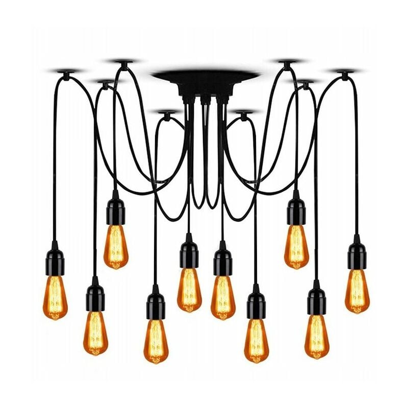 foto del prodotto lampada a sospensione jdl 03 spider 10 e27
