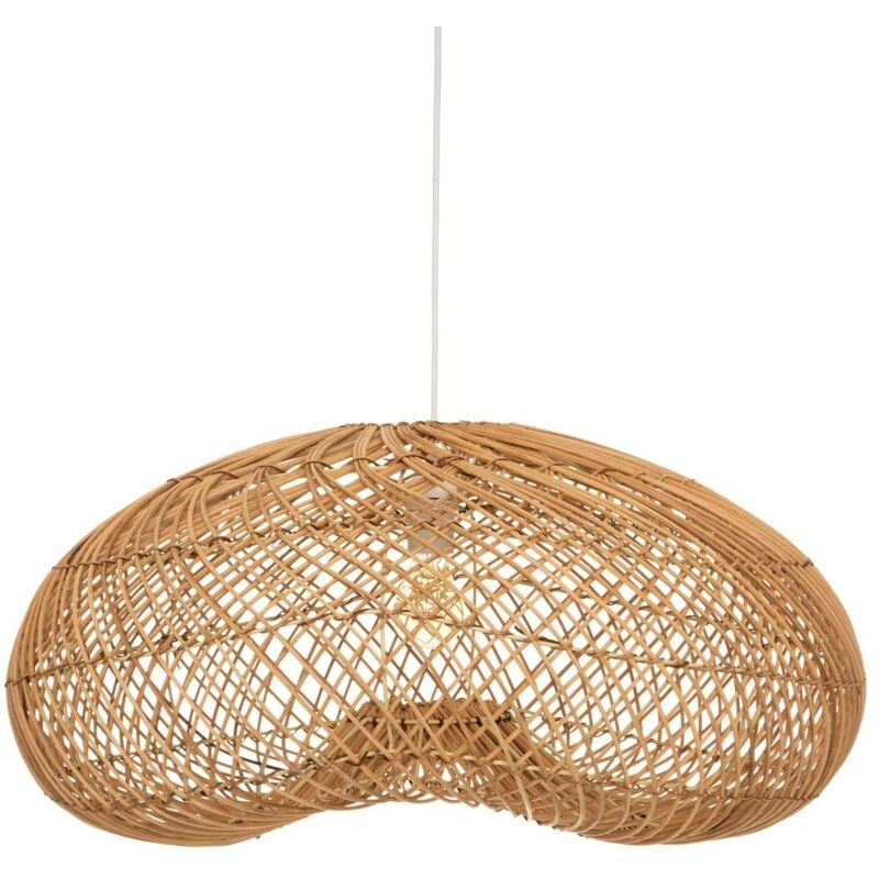 foto del prodotto lampada a sospensione jeny in rattan d68cm atmosphera cr ateur d int rieur