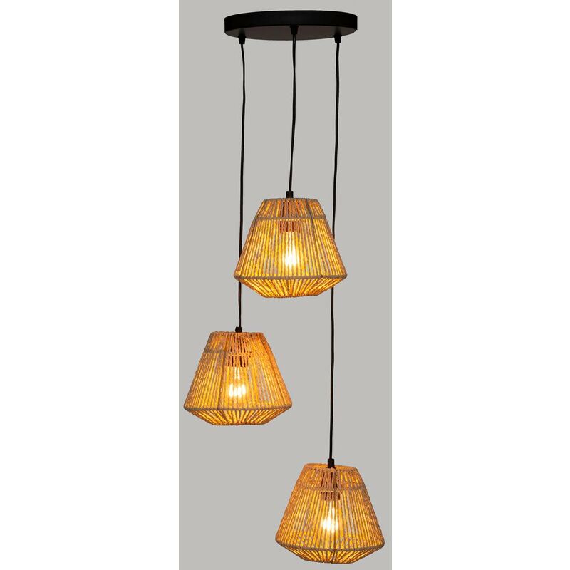 foto del prodotto lampada a sospensione jily, corda d20cm atmosphera cr ateur d int rieur