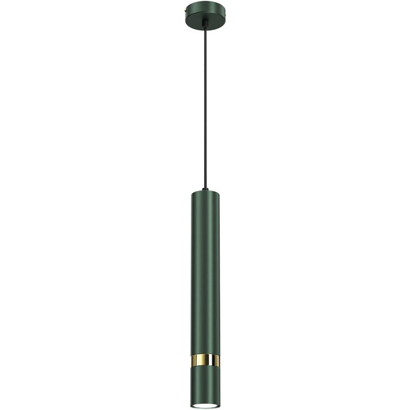 foto del prodotto lampada a sospensione joker verde oro 1xgu10