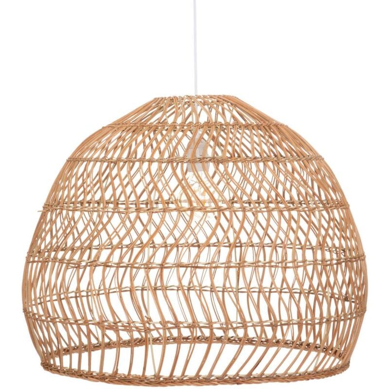 foto del prodotto lampada a sospensione joy in rattan d58cm atmosphera cr ateur d int rieur