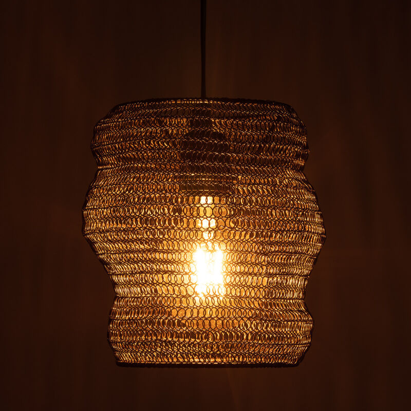 foto del prodotto lampada a sospensione kimolos nero