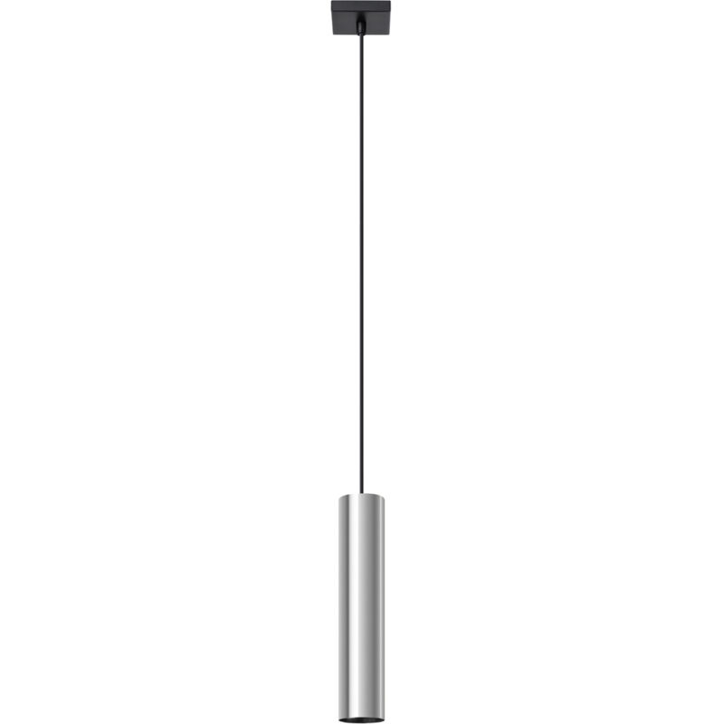 foto del prodotto lampada a sospensione lagos cromo 8x100x8cm sollux
