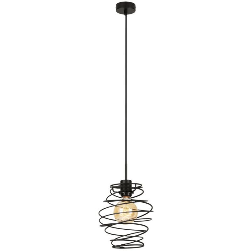 foto del prodotto lampada a sospensione lampada a filo schermo dimmerabile max. 60w 1xe27 metallo 21cm briloner