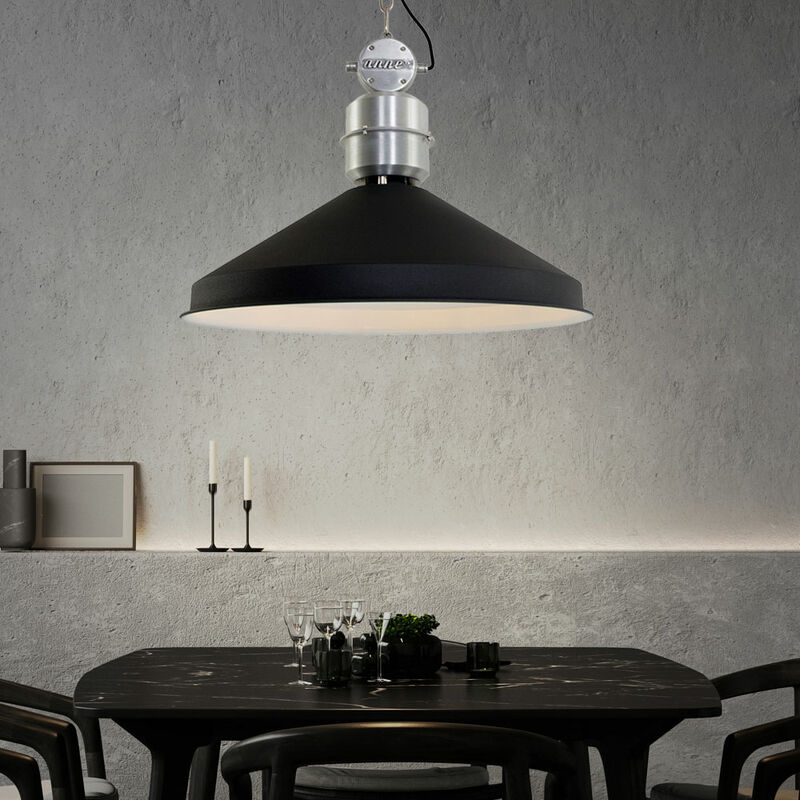 foto del prodotto lampada a sospensione lampada a sospensione lampada a sospensione lampada da sala da pranzo lampada da cucina, regolabile in altezza, metallo nero