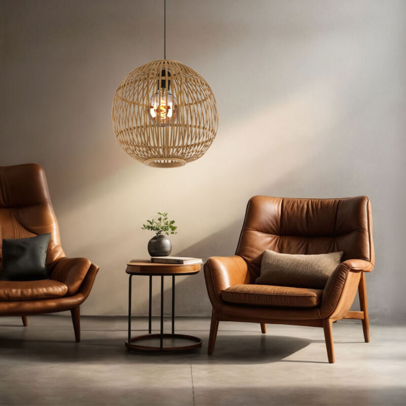 foto del prodotto lampada a sospensione lampada da tavolo da pranzo lampada a sospensione boho lampada da soggiorno lampada da soffitto lampada da cucina, intreccio di