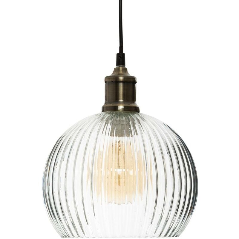 foto del prodotto lampada a sospensione laye in vetro d20cm atmosphera cr ateur d int rieur