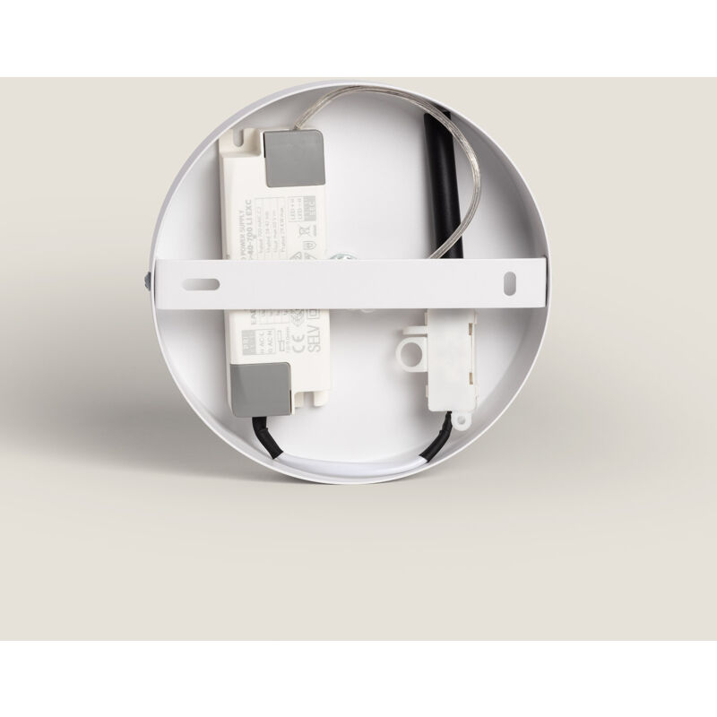 foto del prodotto lampada a sospensione led 28w metal walital bianco opaco