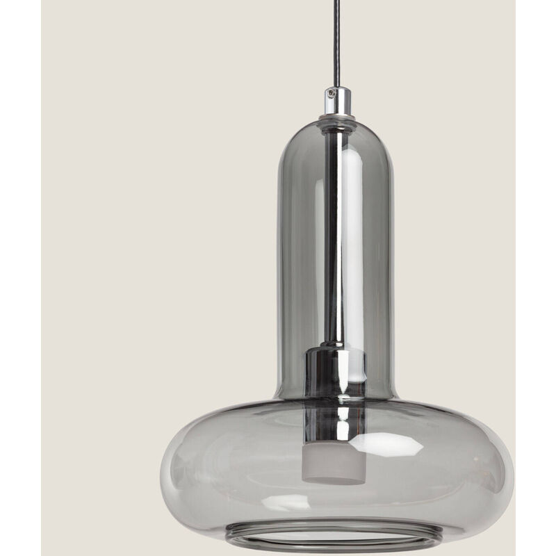 foto del prodotto lampada a sospensione led 5w alluminio fontans grigio