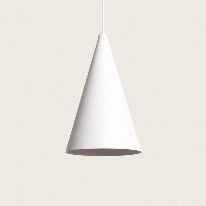 foto del prodotto lampada a sospensione led 8w metallo elise s bianco