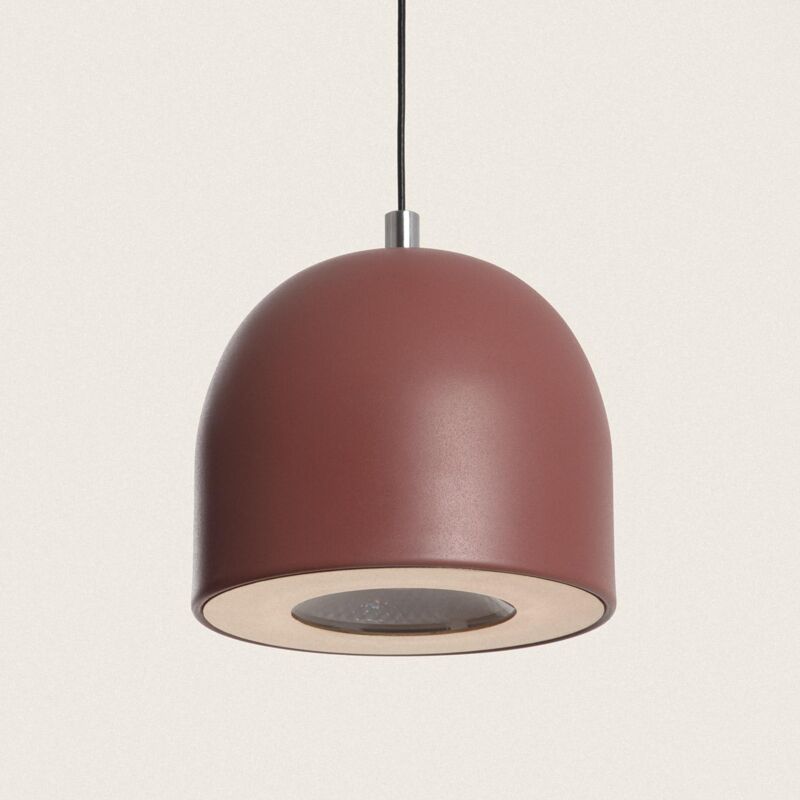 foto del prodotto lampada a sospensione led 8w regolabile in altezza in metallo arya rame