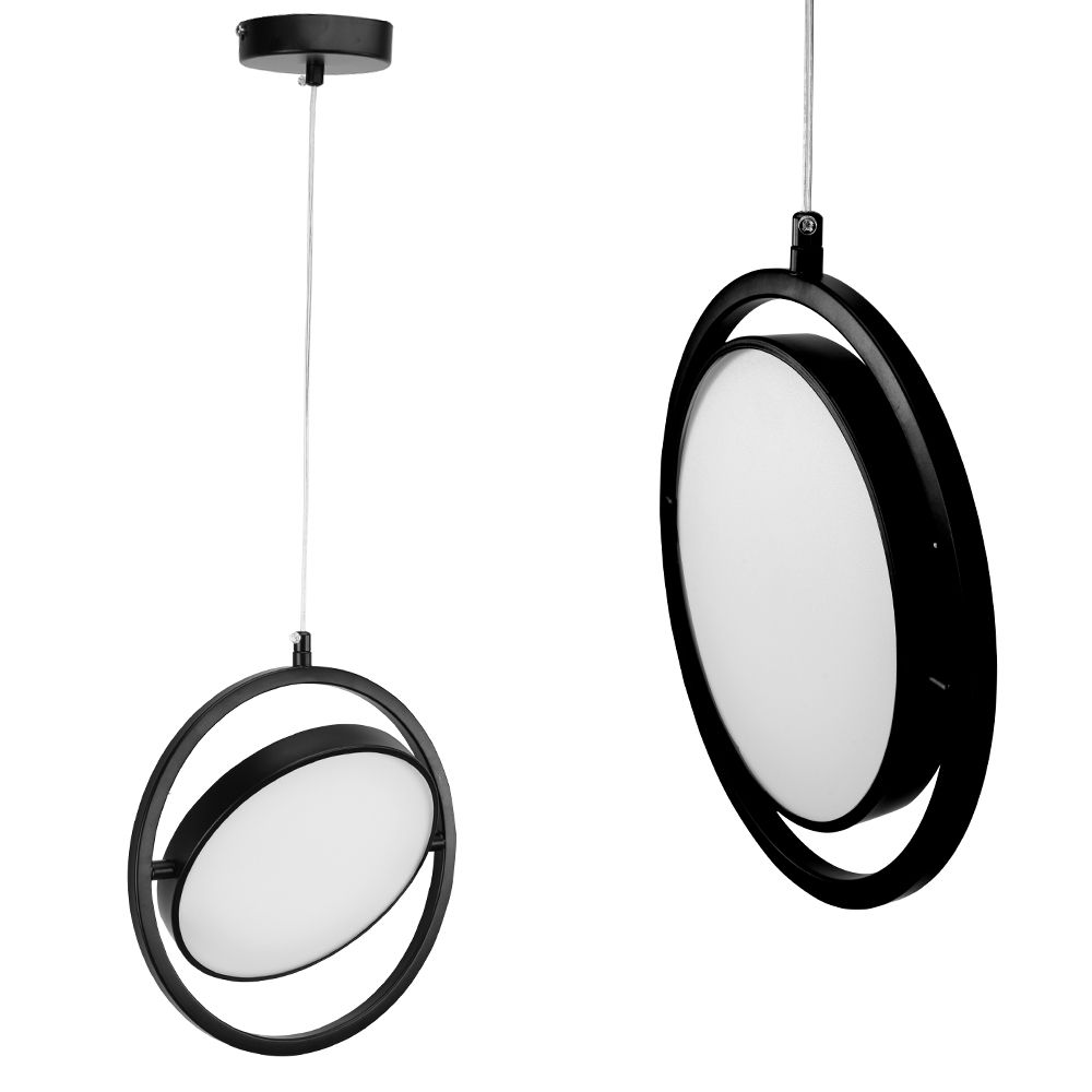 foto del prodotto lampada a sospensione led app1790-cp black