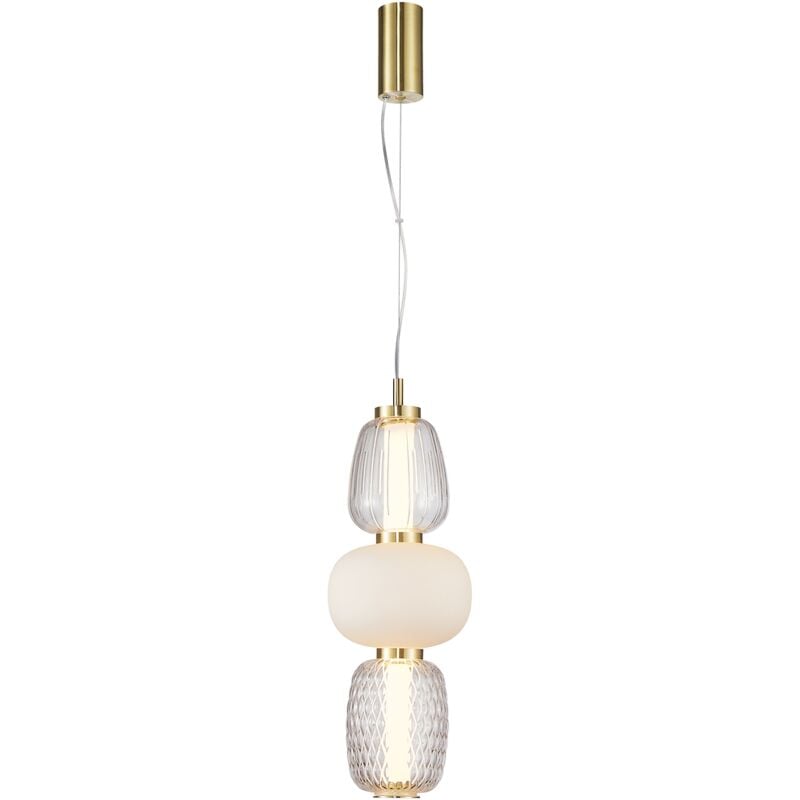 foto del prodotto lampada a sospensione led caro gold 28w
