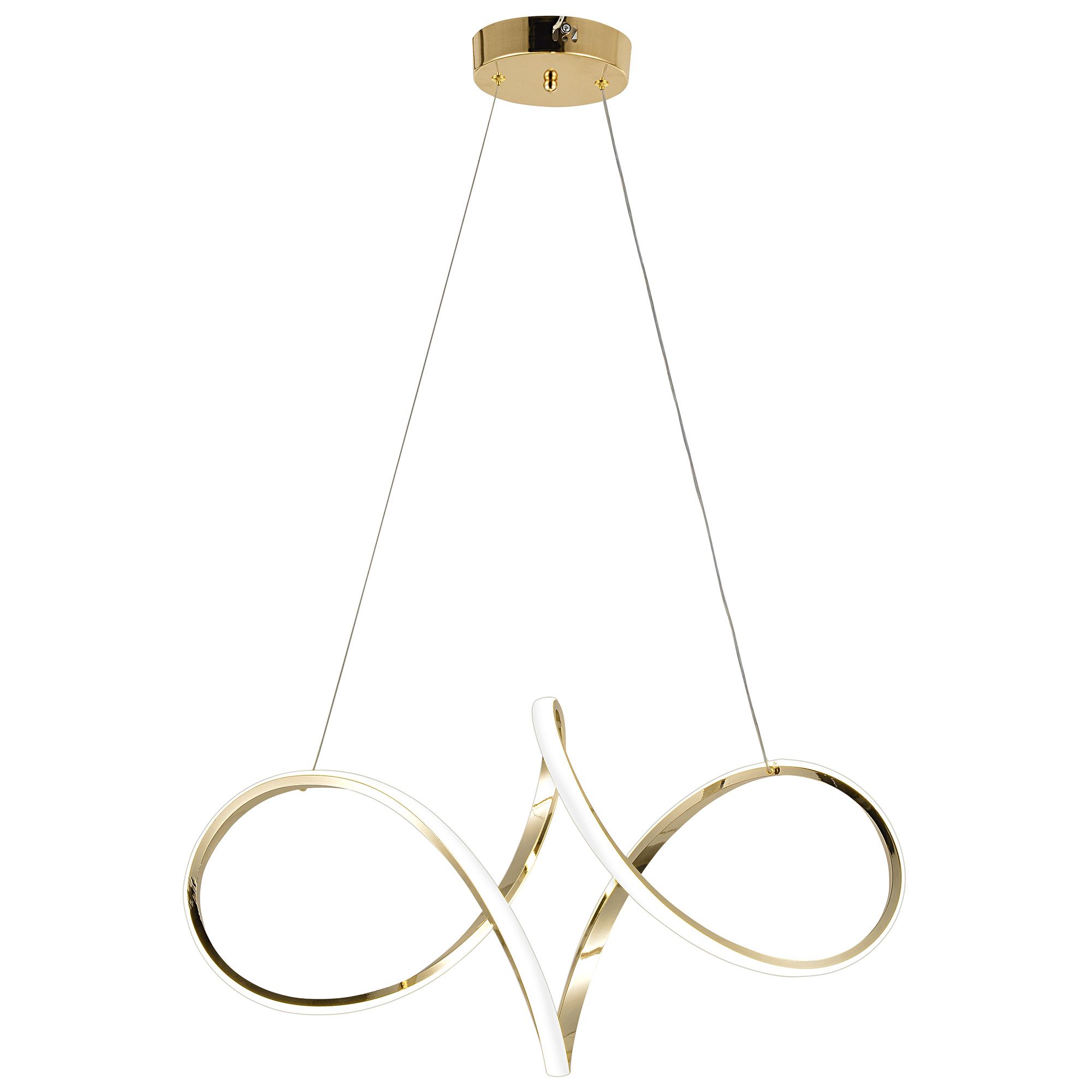 foto del prodotto lampada a sospensione led g081 1cp gold