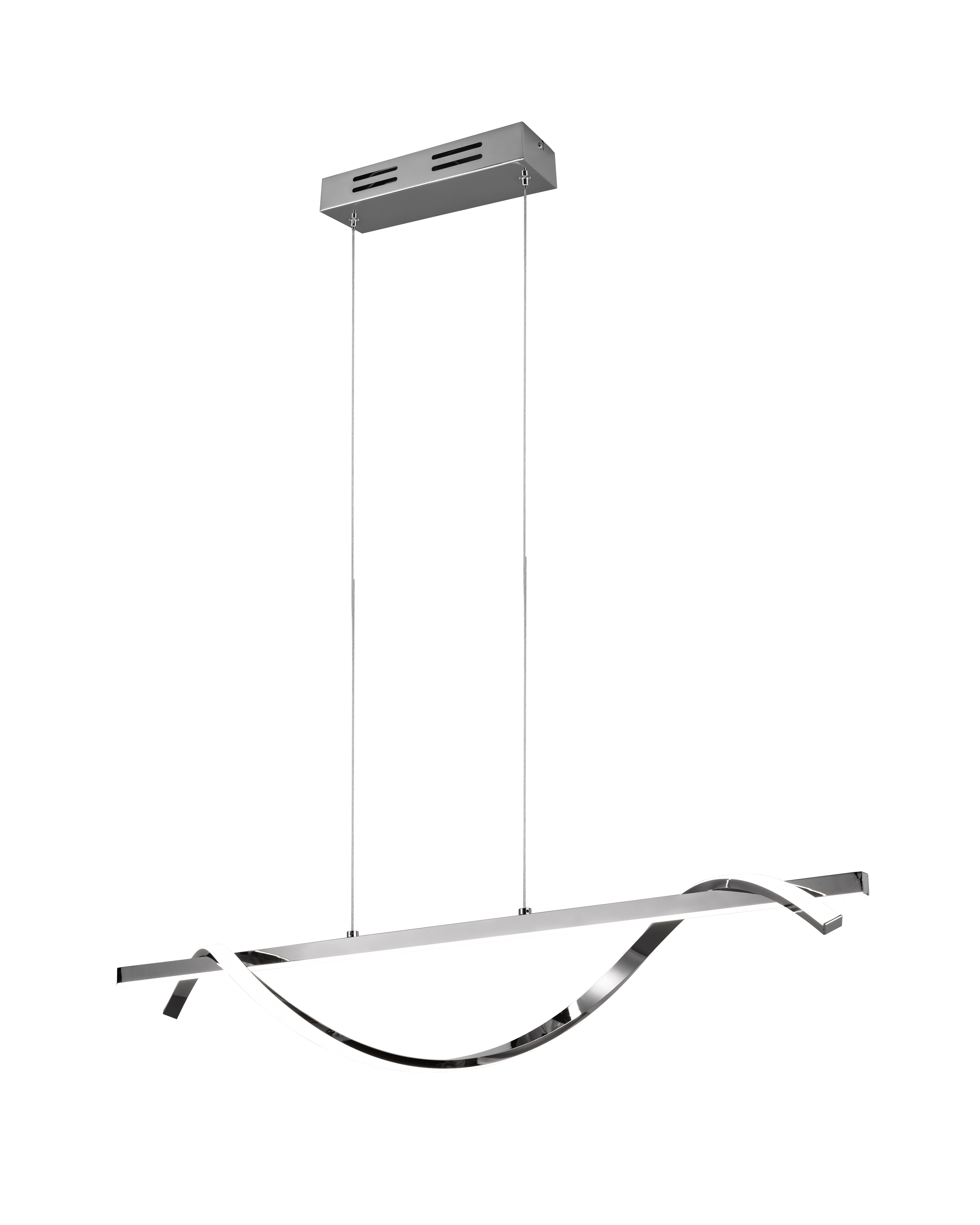 foto del prodotto lampada a sospensione led limoges cromo