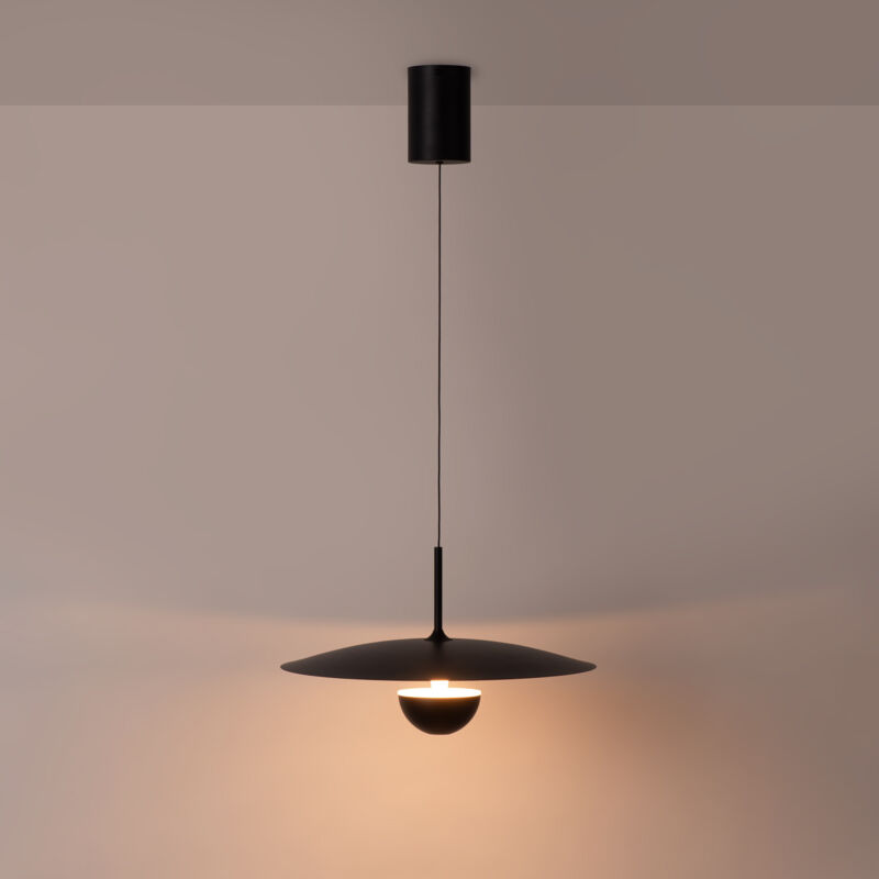 foto del prodotto lampada a sospensione led magnus 38cm 9w 2700k driver